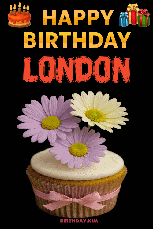 Happy Birthday London GIF