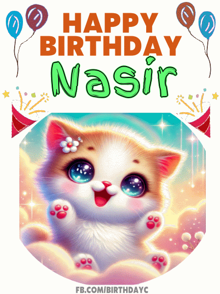 Happy Birthday Nasir GIF