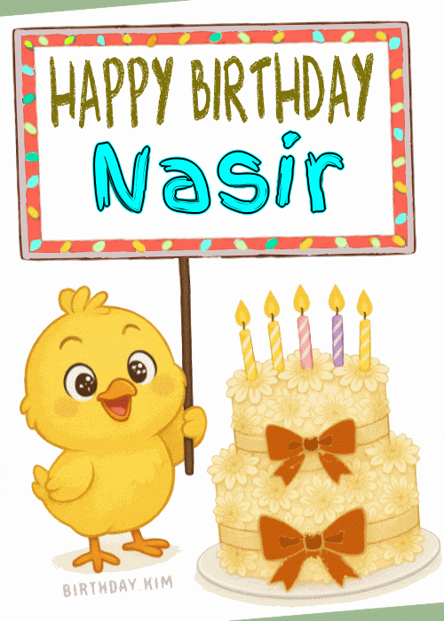 Happy Birthday Nasir GIF