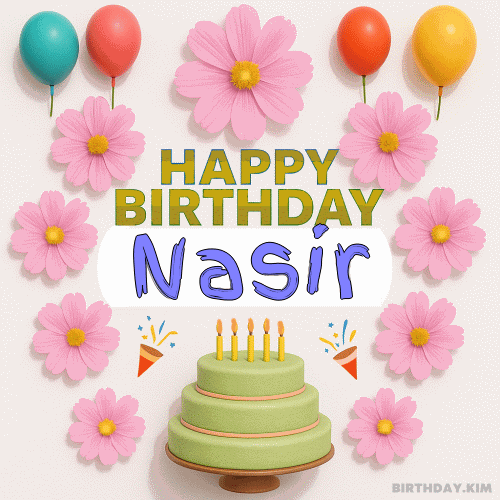 Happy Birthday Nasir GIF