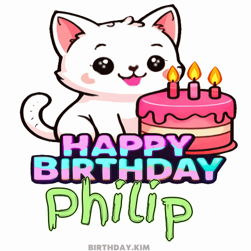 Happy Birthday Philip GIF