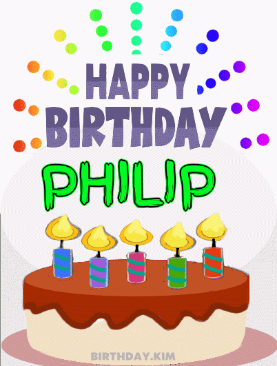 Happy Birthday Philip GIF