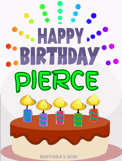 Happy Birthday Pierce GIF
