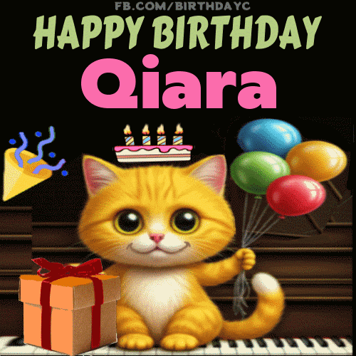 Happy Birthday Qiara GIF