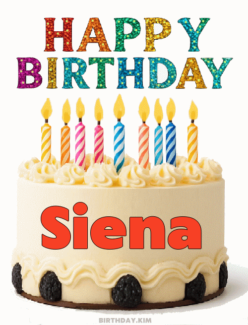 Happy Birthday Siena GIF
