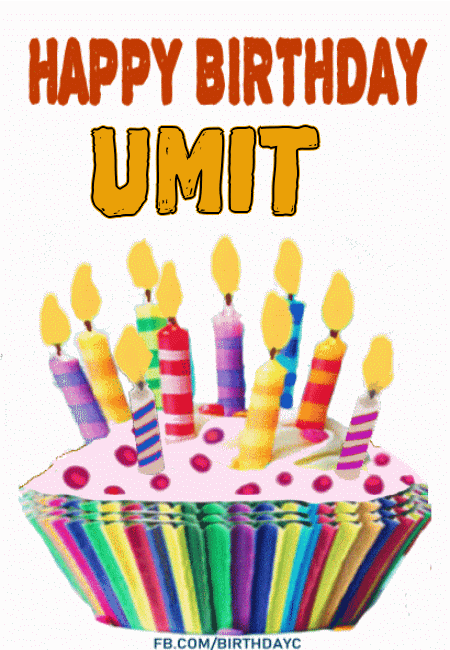 Happy Birthday Umit GIF