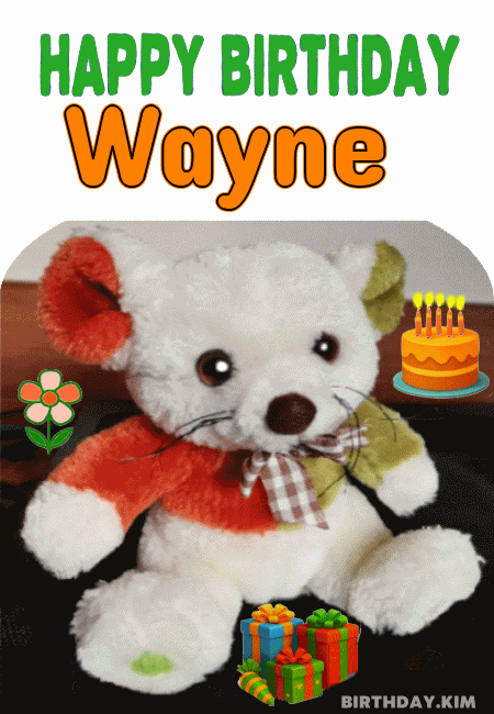 Happy Birthday Wayne GIF