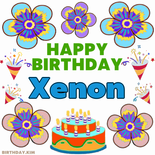 Happy Birthday Xenon GIF