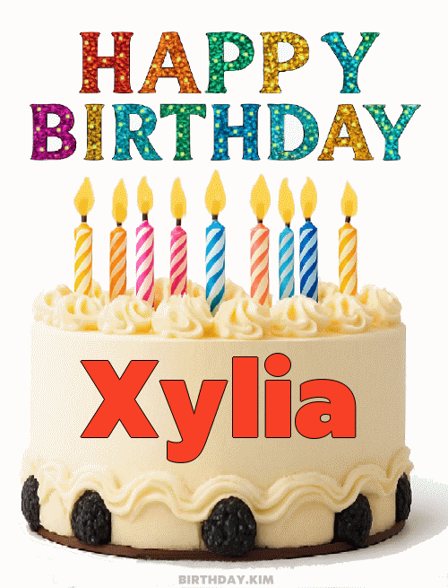 Happy Birthday Xylia GIF