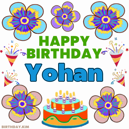 Happy Birthday Yohan GIF