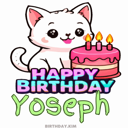 Happy Birthday Yoseph GIF