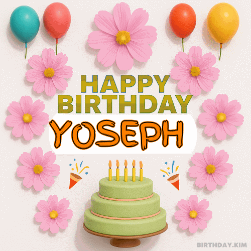 Happy Birthday Yoseph GIF