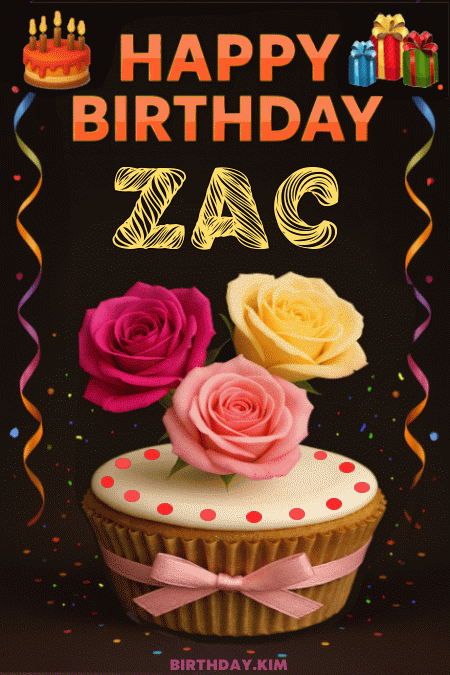 Happy Birthday Zac GIF