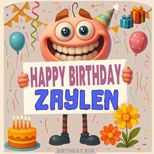 Happy Birthday Zaylen GIF