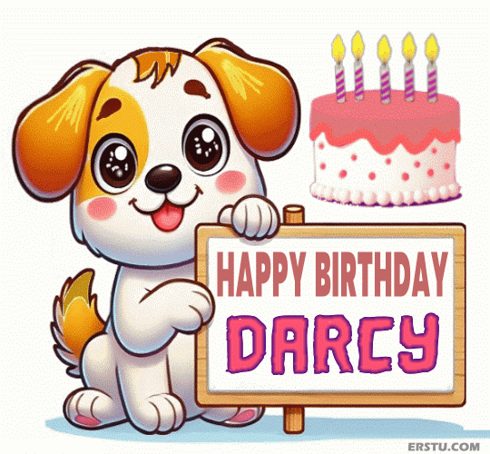 Happy Birthday Darcy GIF