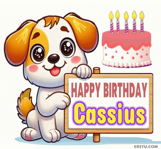 Happy Birthday Cassius GIF