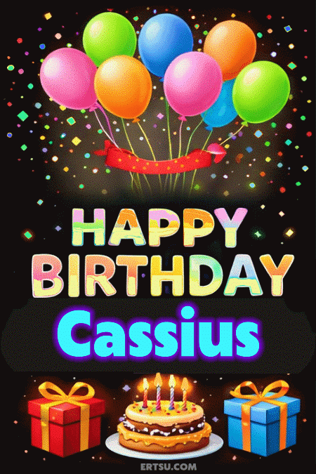 Happy Birthday Cassius GIF