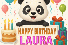 Happy Birthday Laura Gif